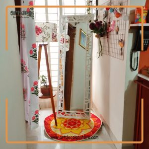 Naksha Mirror & Lamp (Combo)